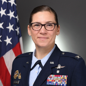 BRIG GEN(S) LAUREN A. COURCHAINE | Director, Communications and Cyber Systems Operations, Office of the Deputy Chief of Staff for Warfighter Communications and Cyber Systems
