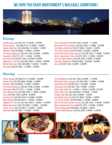AFITC 2021 - Local Montgomery Dining